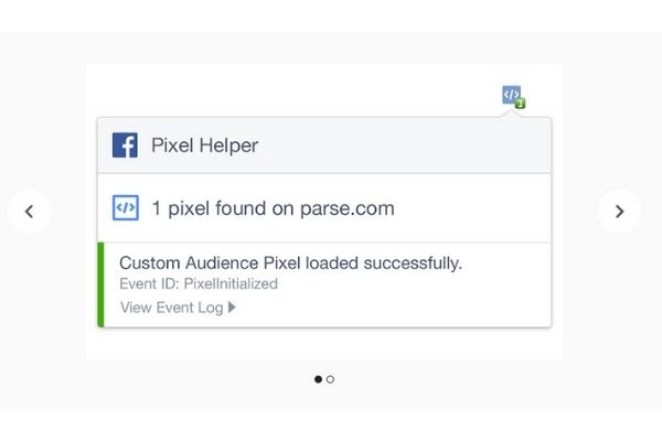 Facebook Chrome Pixel Helper