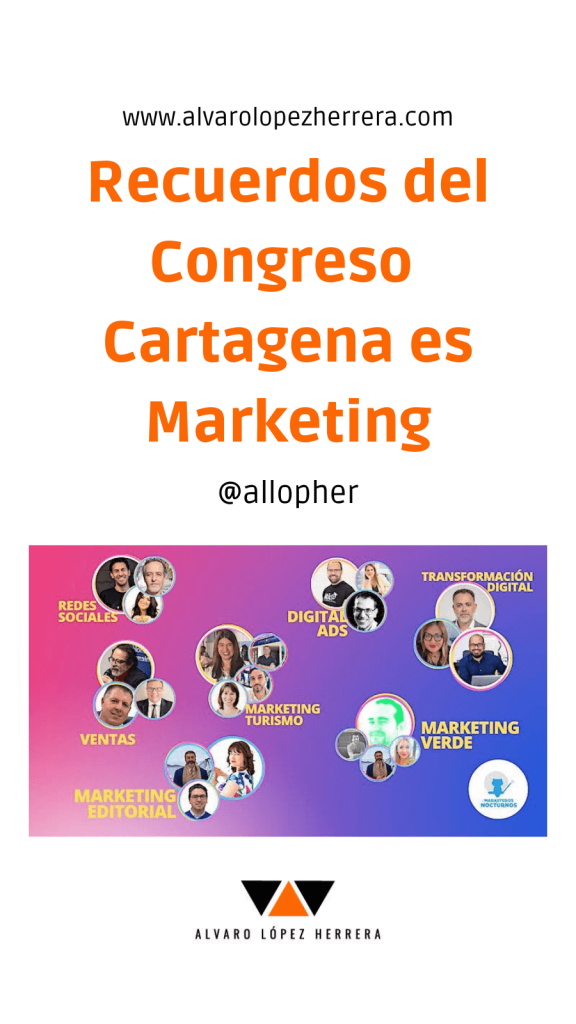 Recuerdos del Congreso Cartagena es Marketing