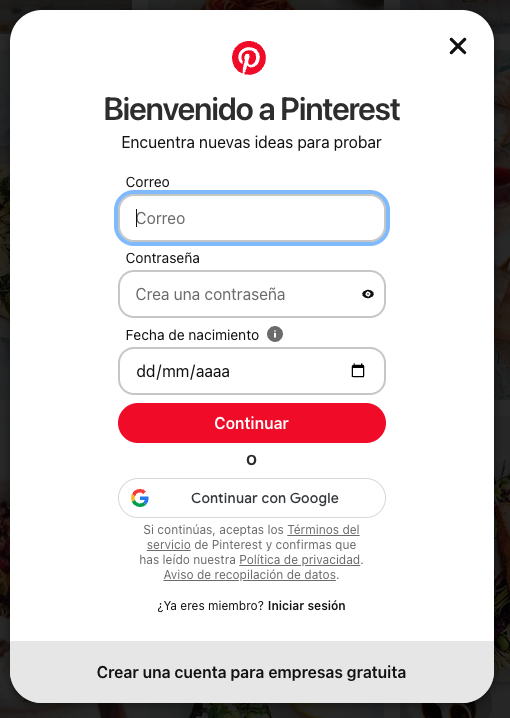 Primeros pasos para para inspirarte, organizar tus ideas y hacer crecer tu marca gracias a Pinterest