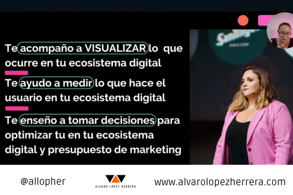 andrea gutierrez looker studio las claves del éxito de PPC Cast Conference