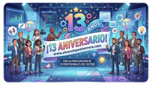 ¿Cómo ha sido la evolución en el digital en estos 13 años? 13 años con 13 profesionales