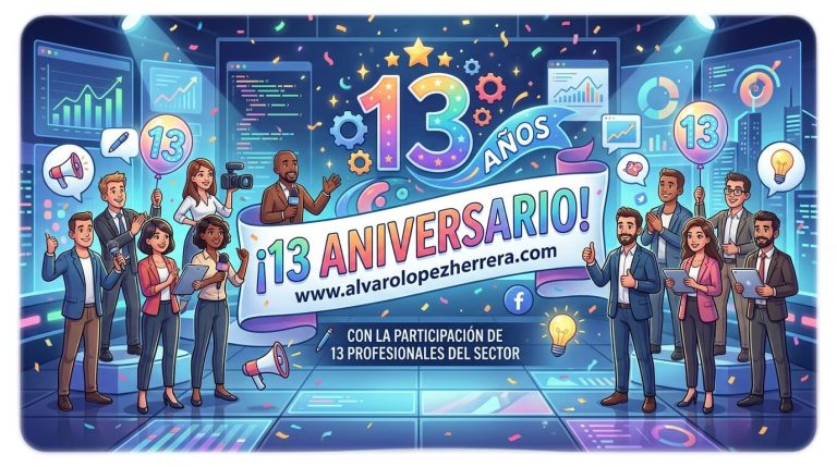 ¿Cómo ha sido la evolución en el digital en estos 13 años? 13 años con 13 profesionales